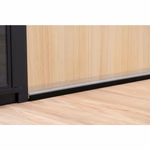 KINZO Ajtószigetelő kefe öntapadós 100x3,7cm átlátszó thumbnail 4