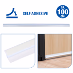 KINZO Ajtószigetelő gumi fehér 100x3,7cm 145gr thumbnail 1