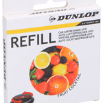 DUNLOP Autóillatosító UFO újratöltő gyümölcs koktél 4x4x0.4cm 3gr.