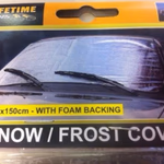 ALL RIDE Jégvédő szélvédőre, ezüst, 0,7mm, 70x150 cm thumbnail 2