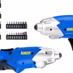 KINZO Akkus csavarozó bitfejekkel 3,6V, 1300mAh Li-ion, Max 4 Nm thumbnail 1
