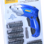 KINZO Akkus csavarozó bitfejekkel 3,6V, 1300mAh Li-ion, Max 4 Nm thumbnail 6