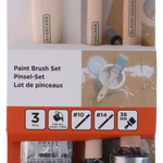 BLACK+DECKER Ecset készlet fa nyéllel 3db (38mm; 14mm; 10mm) thumbnail 2