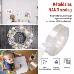 Emos Kétoldalas NANO szalag 30 mm / 3 m, átlátszó thumbnail 4