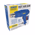 KINZO Hőlégfúvó 2000W, 350-600 fok thumbnail 2