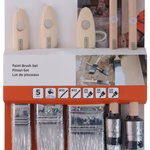 BLACK+DECKER Ecset készlet 5db (50-38-25-12-10mm) minden festékhez, fa nyél thumbnail 7