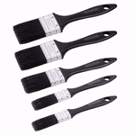 BLACK+DECKER Ecset készlet lapos 5db (2*50mm; 40mm; 2*25mm) minden festékhez, műanyag nyél thumbnail 2